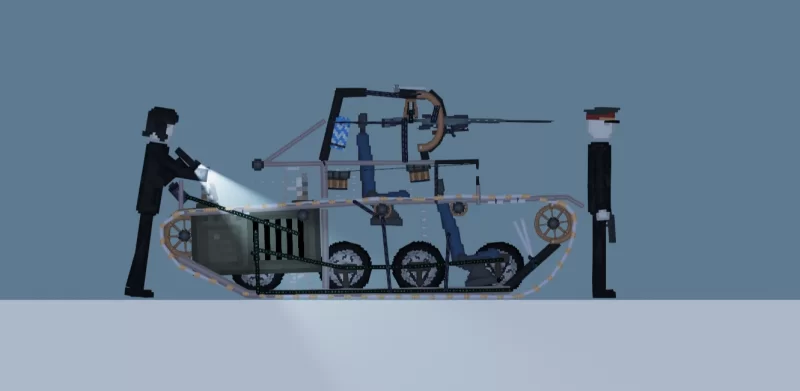 Боевой танк Т 60 для Пипл Плейграунд / Моды на Playground